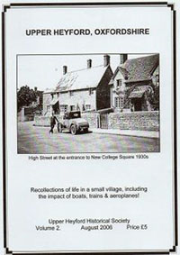 Upper Heyford, Recollections of Life in a Small Village: 2