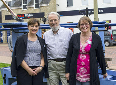 Sally Dexter, Bob Hessian & Sally James